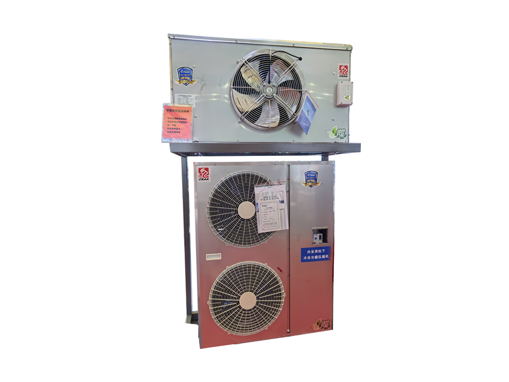 All-in-one condensatieunit met roestvrijstalen behuizing