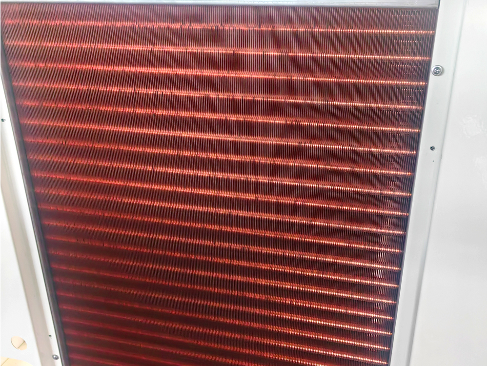 Koperen lamellencondensor Koperen lamellencondensor