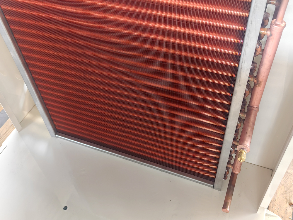 Koperen lamellencondensor Koperen lamellencondensor