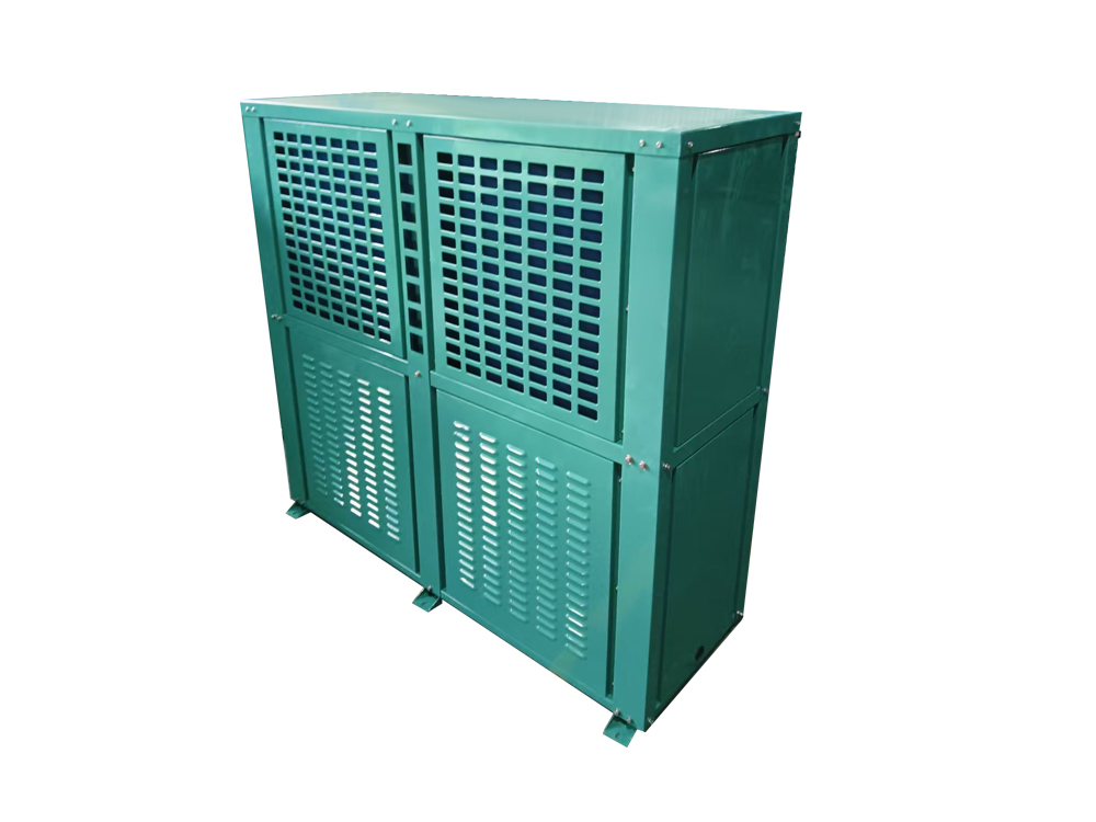 Multi-grid V-box condensor met verhoogde warmteafvoer