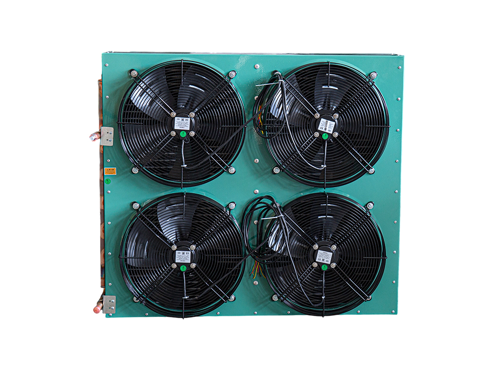 H-type condensor met vier windplaten