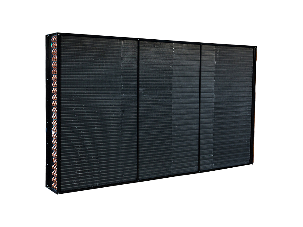 H-type condensor met zes windplaten H-type condensor met zes windplaten