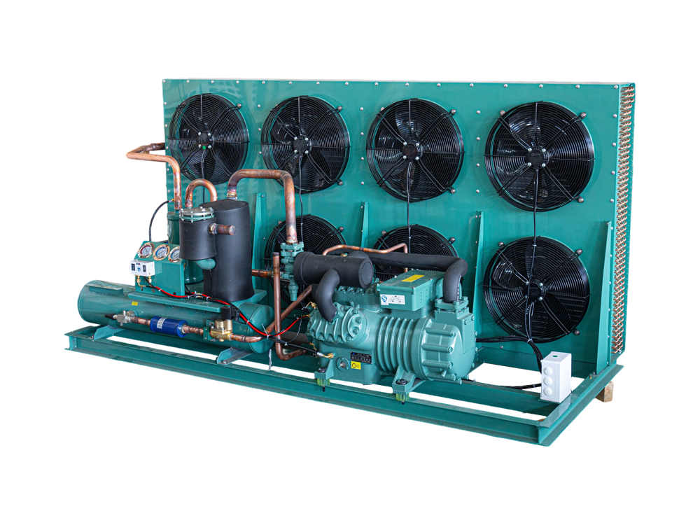 30 pk tweetraps compressor met open pakking condensoreenheid