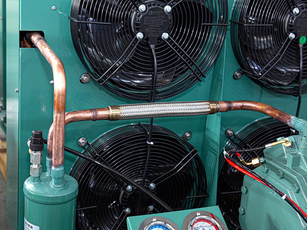 15 pk condensorunit met open verpakking 15 pk condensorunit met open verpakking