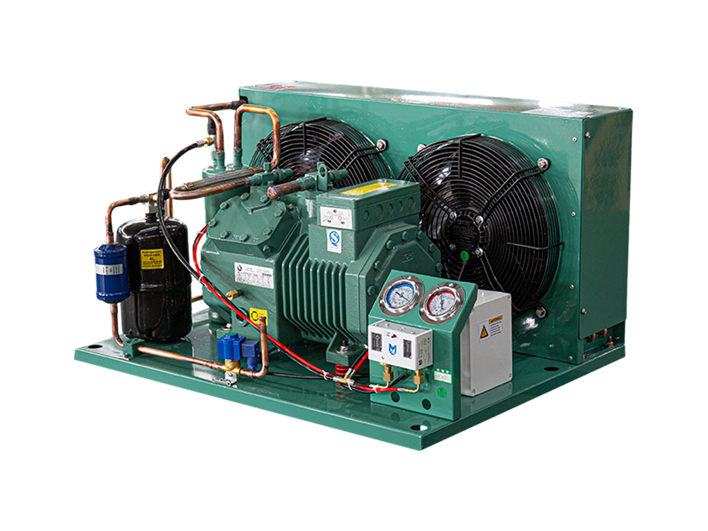 7 PK condensorunit met open pakking